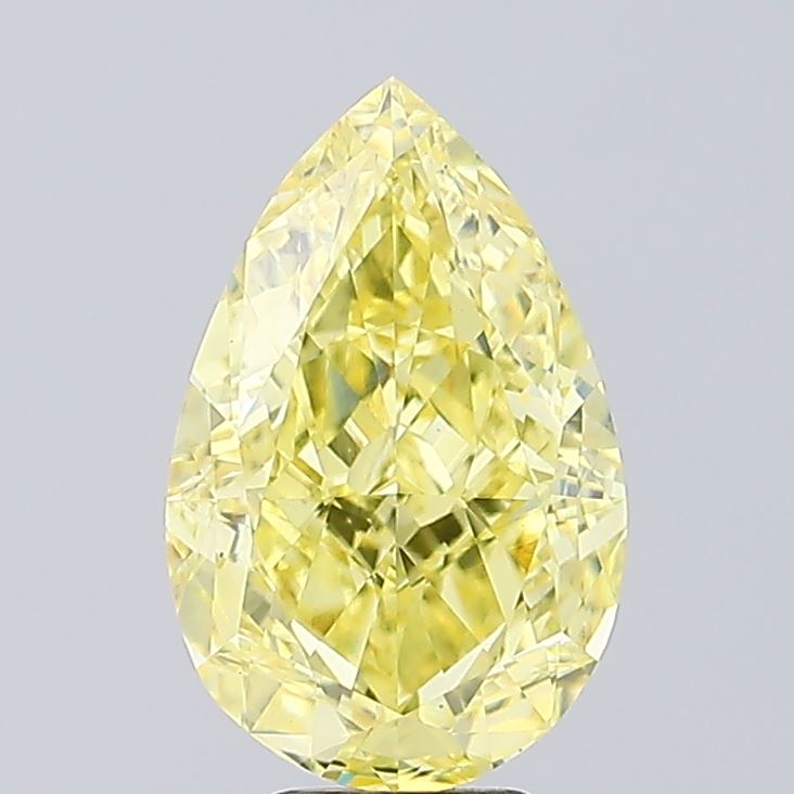 5.01 Carat Pear Shaped, Excellent Cut, VS1 Clarity, IGI Certified Lab Grown Diamond