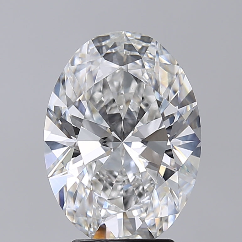3.69 Carat Oval Shaped, Excellent Cut, E Color, VVS2 Clarity, IGI Certified Lab Grown Diamond