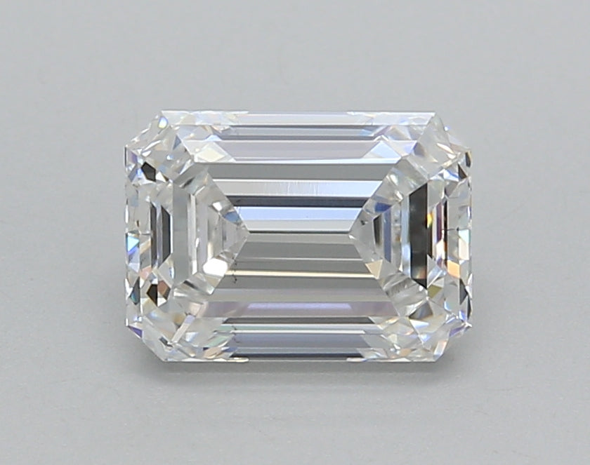 1.52 Carat Emerald Shaped, Excellent Cut, D Color, VS2 Clarity, IGI Certified Lab Grown Diamond