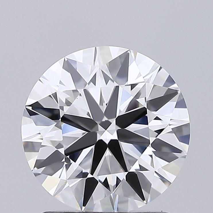 1.50 Carat Round Shaped, Ideal Cut, D Color, VS1 Clarity, IGI Certified Lab Grown Diamond