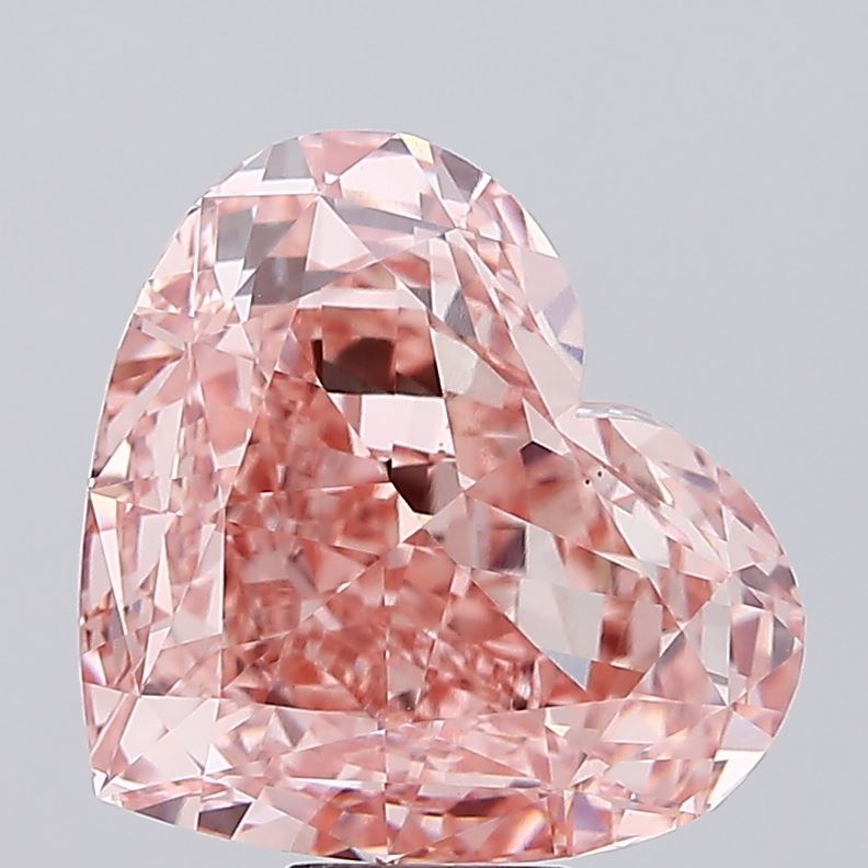 15.25 Carat Heart Shaped, Excellent Cut, VS1 Clarity, IGI Certified Lab Grown Diamond