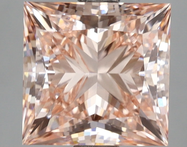 3.51 Carat Princess Shaped, Excellent Cut, VVS2 Clarity, IGI Certified Lab Grown Diamond