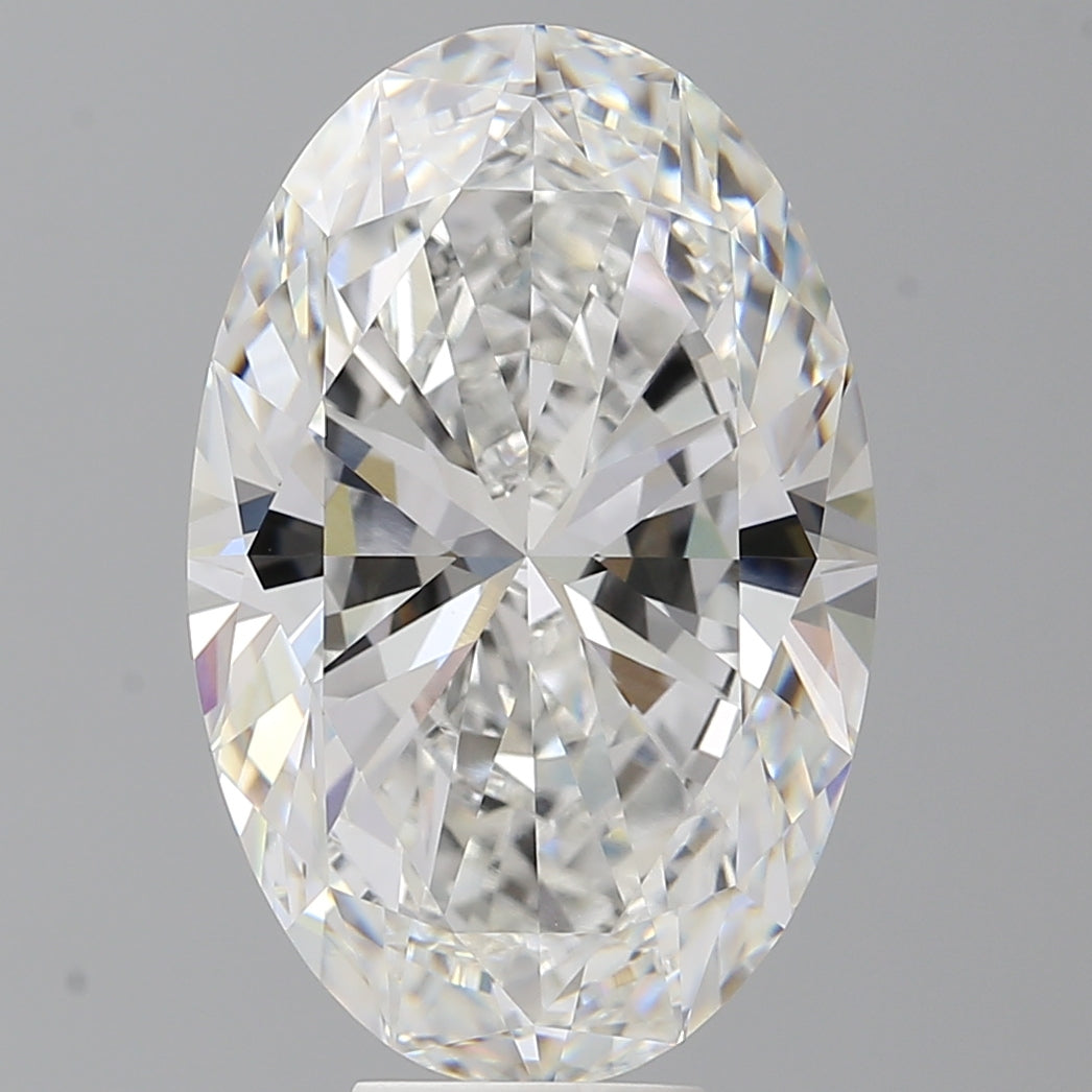 9.56 Carat Oval Shaped, Ideal Cut, E Color, VVS2 Clarity, IGI Certified Lab Grown Diamond