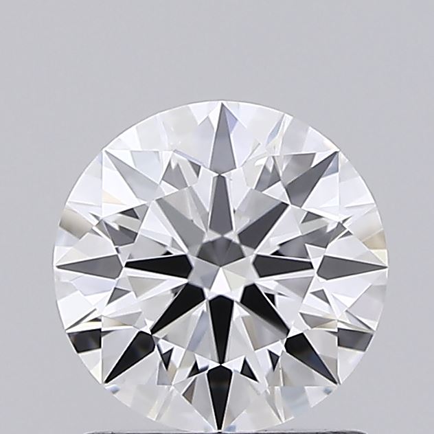 1.02 Carat Round Shaped, Ideal Cut, D Color, VVS2 Clarity, IGI Certified Lab Grown Diamond