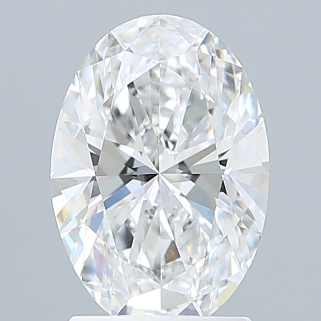 2.03 Carat Oval Shaped, Ideal Cut, D Color, VVS2 Clarity, IGI Certified Lab Grown Diamond