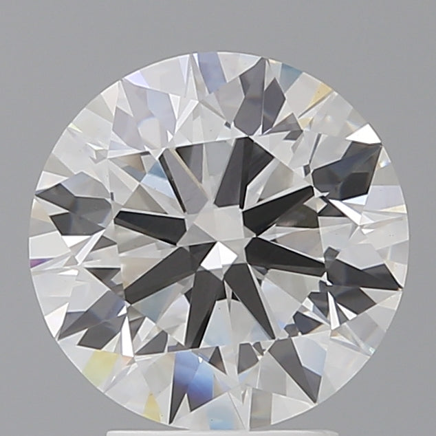 3.55 Carat Round Shaped, Ideal Cut, E Color, VVS2 Clarity, IGI Certified Lab Grown Diamond