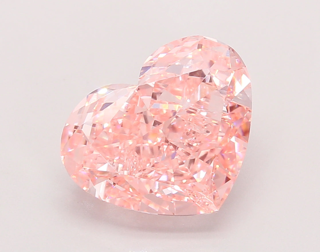 5.54 Carat Heart Shaped, Very Good Cut, VVS2 Clarity, IGI Certified Lab Grown Diamond
