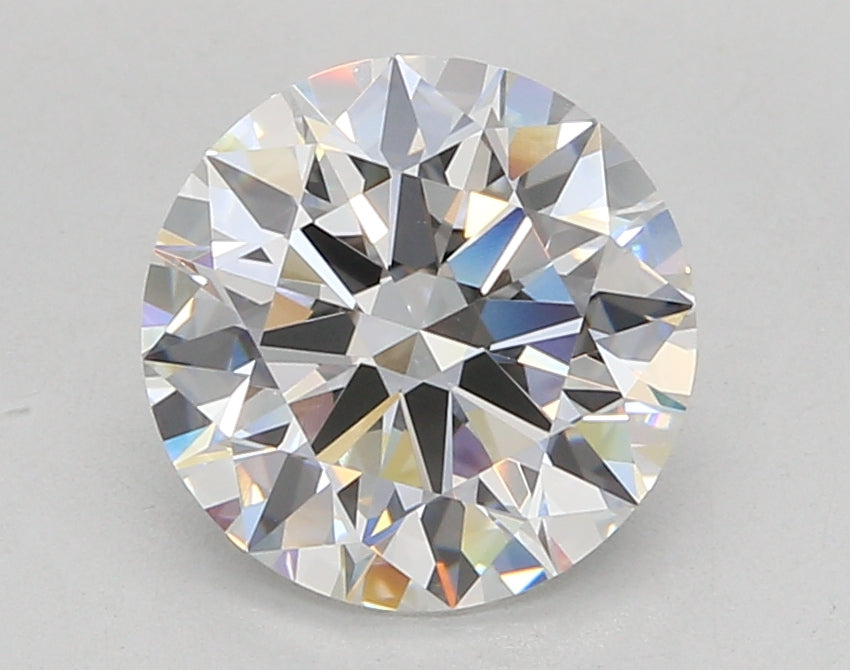 3.04 Carat Round Shaped, Ideal Cut, E Color, VVS2 Clarity, IGI Certified Lab Grown Diamond