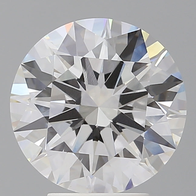4.02 Carat Round Shaped, Ideal Cut, E Color, VVS2 Clarity, IGI Certified Lab Grown Diamond
