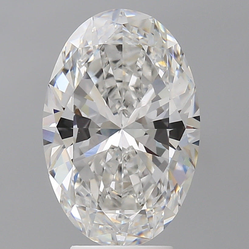 4.58 Carat Oval Shaped, Ideal Cut, E Color, VS1 Clarity, IGI Certified Lab Grown Diamond