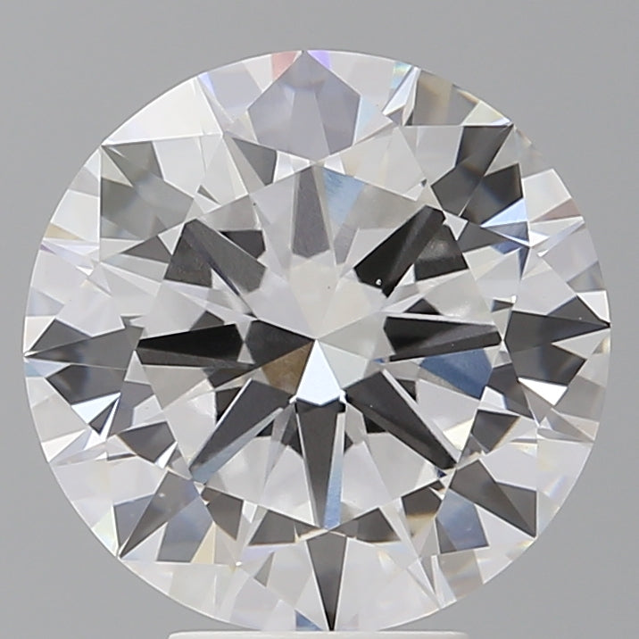 5.54 Carat Round Shaped, Excellent Cut, E Color, VS1 Clarity, IGI Certified Lab Grown Diamond