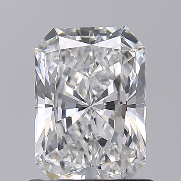 1.00 Carat Radiant Shaped, Very Good Cut, E Color, VVS2 Clarity, IGI Certified Lab Grown Diamond