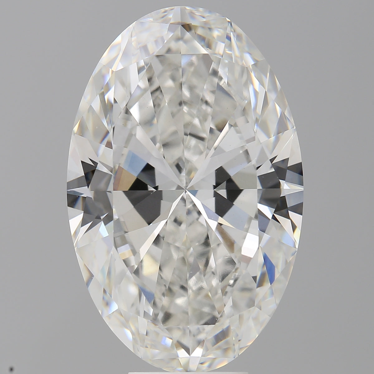 10.03 Carat Oval Shaped, Ideal Cut, F Color, VVS2 Clarity, IGI Certified Lab Grown Diamond