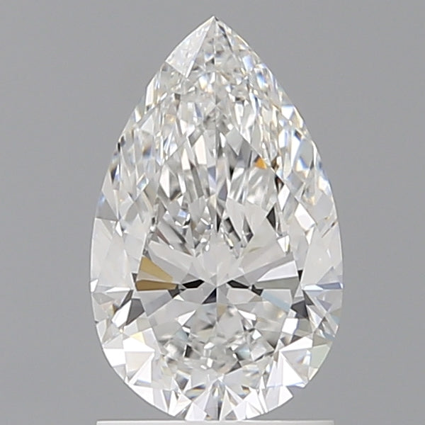 1.56 Carat Pear Shaped, Excellent Cut, E Color, VVS2 Clarity, IGI Certified Lab Grown Diamond