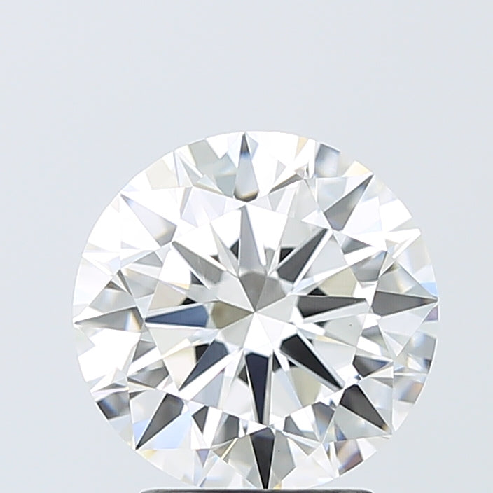 3.00 Carat Round Shaped, Excellent Cut, E Color, VVS2 Clarity, IGI Certified Lab Grown Diamond
