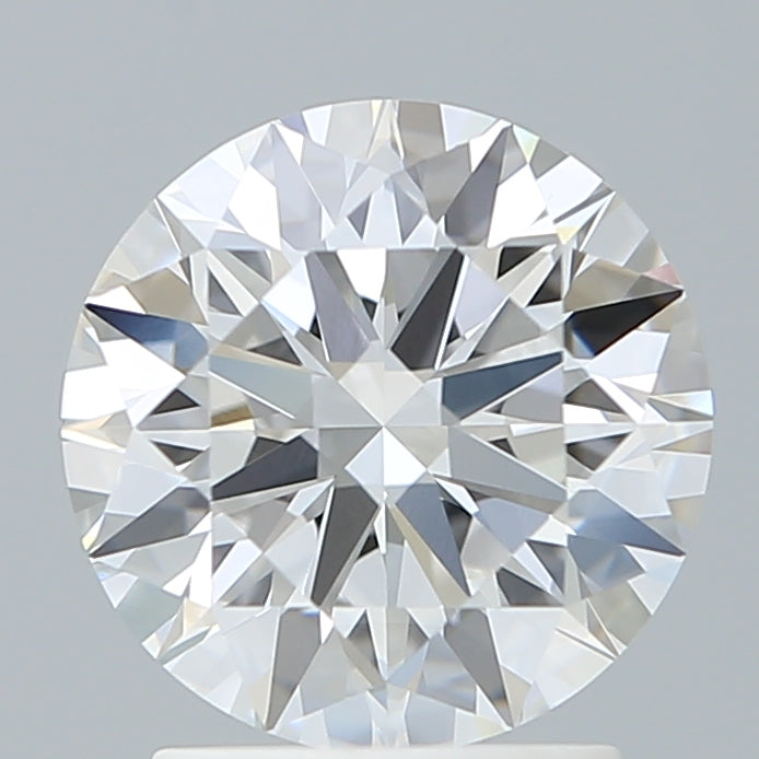 2.22 Carat Round Shaped, Excellent Cut, E Color, VVS2 Clarity, IGI Certified Lab Grown Diamond