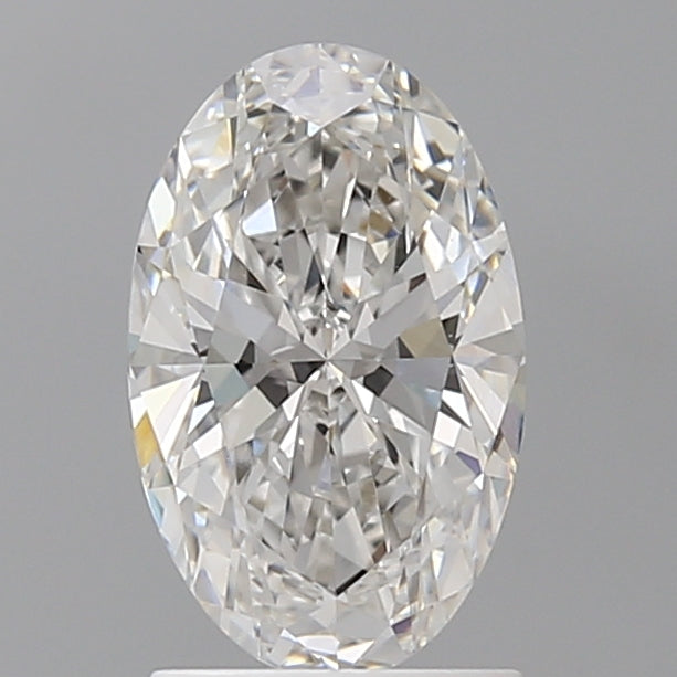 1.58 Carat Oval Shaped, Ideal Cut, E Color, VVS2 Clarity, IGI Certified Lab Grown Diamond