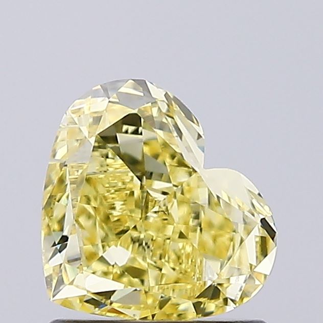 1.04 Carat Heart Shaped, Very Good Cut, VVS2 Clarity, IGI Certified Lab Grown Diamond