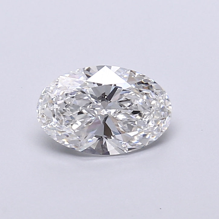 1.07 Carat Oval Shaped, Very Good Cut, D Color, VVS2 Clarity, IGI Certified Lab Grown Diamond