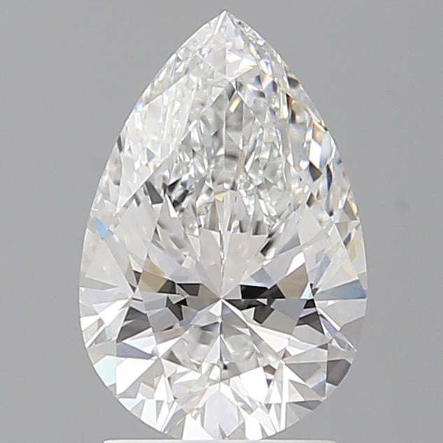 2.08 Carat Pear Shaped, Ideal Cut, E Color, VVS2 Clarity, IGI Certified Lab Grown Diamond