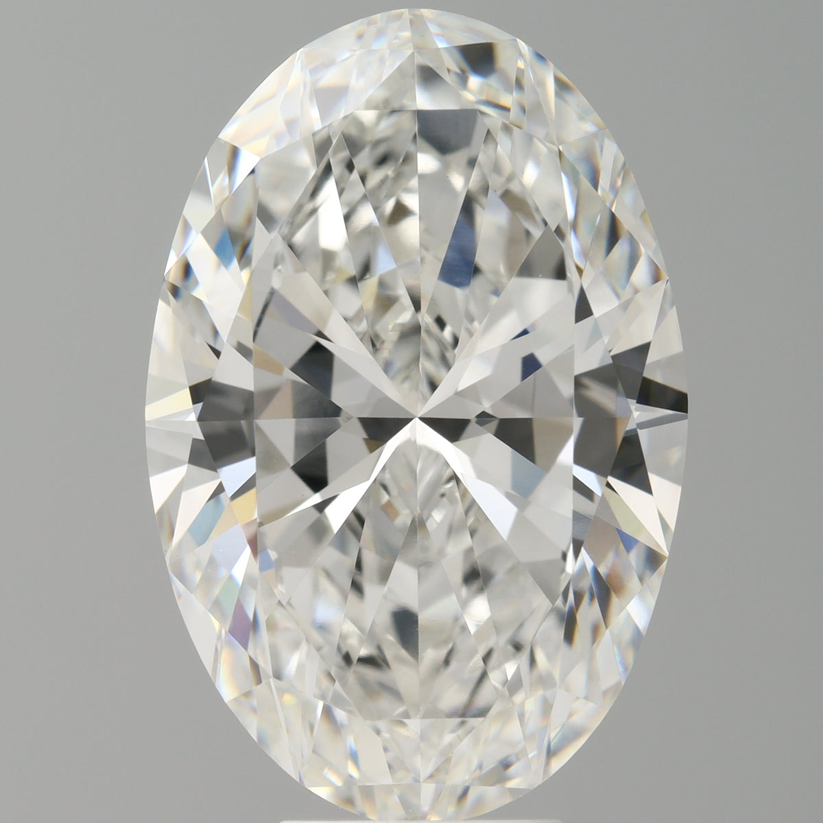 8.03 Carat Oval Shaped, Ideal Cut, F Color, VVS2 Clarity, IGI Certified Lab Grown Diamond