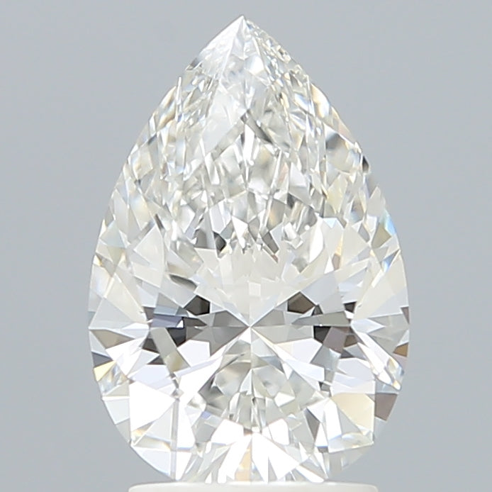 2.08 Carat Pear Shaped, Ideal Cut, F Color, VVS1 Clarity, IGI Certified Lab Grown Diamond