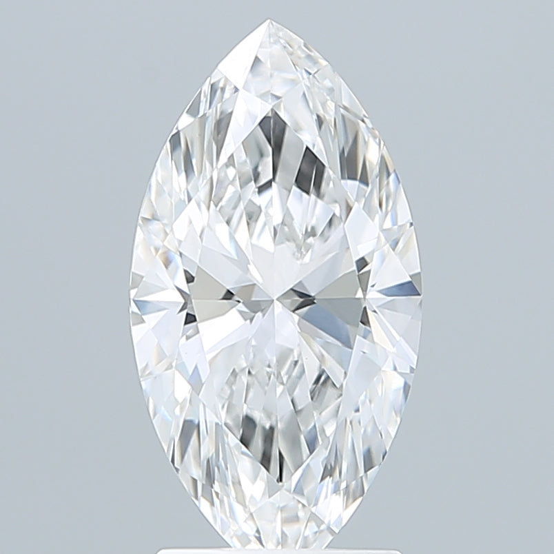 2.27 Carat Marquise Shaped, Ideal Cut, D Color, VVS2 Clarity, IGI Certified Lab Grown Diamond