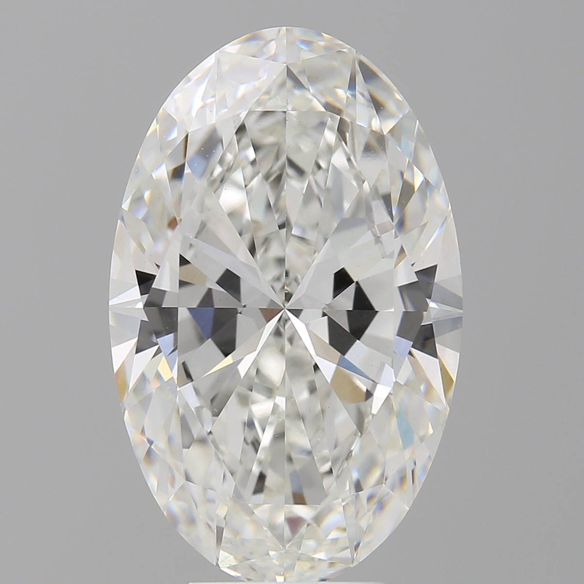 7.06 Carat Oval Shaped, Ideal Cut, F Color, VVS2 Clarity, IGI Certified Lab Grown Diamond