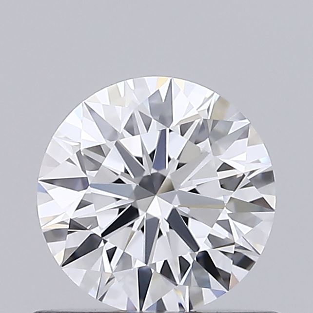 0.54 Carat Round Shaped, Ideal Cut, D Color, VVS2 Clarity, IGI Certified Lab Grown Diamond