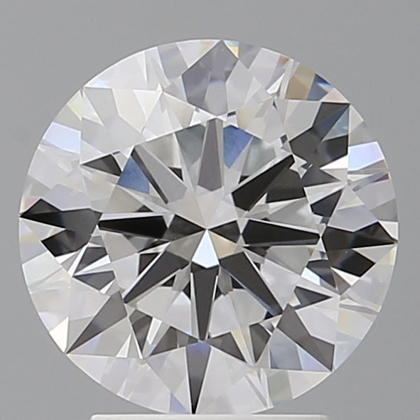 3.05 Carat Round Shaped, Ideal Cut, E Color, VVS2 Clarity, IGI Certified Lab Grown Diamond