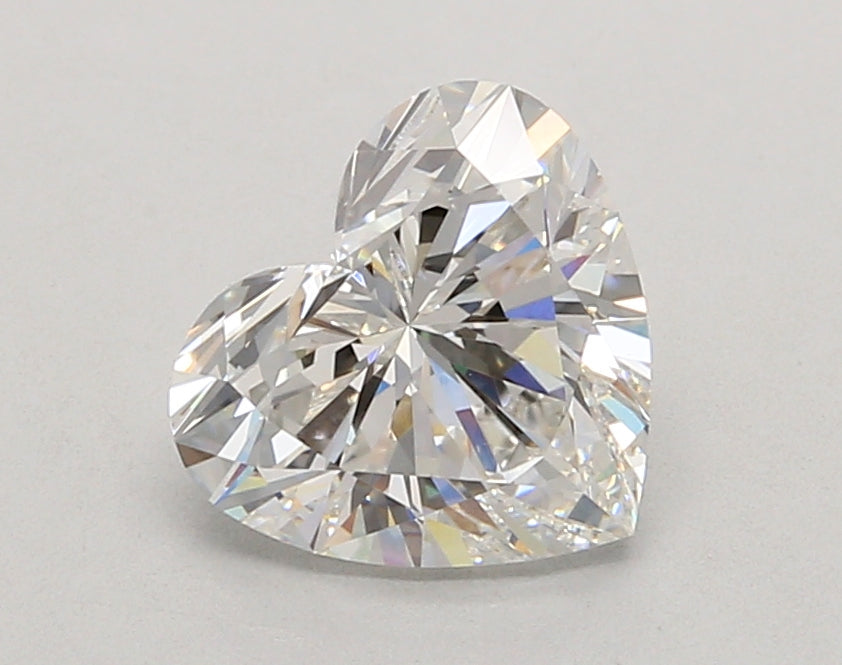 2.05 Carat Heart Shaped, Ideal Cut, E Color, VVS2 Clarity, IGI Certified Lab Grown Diamond