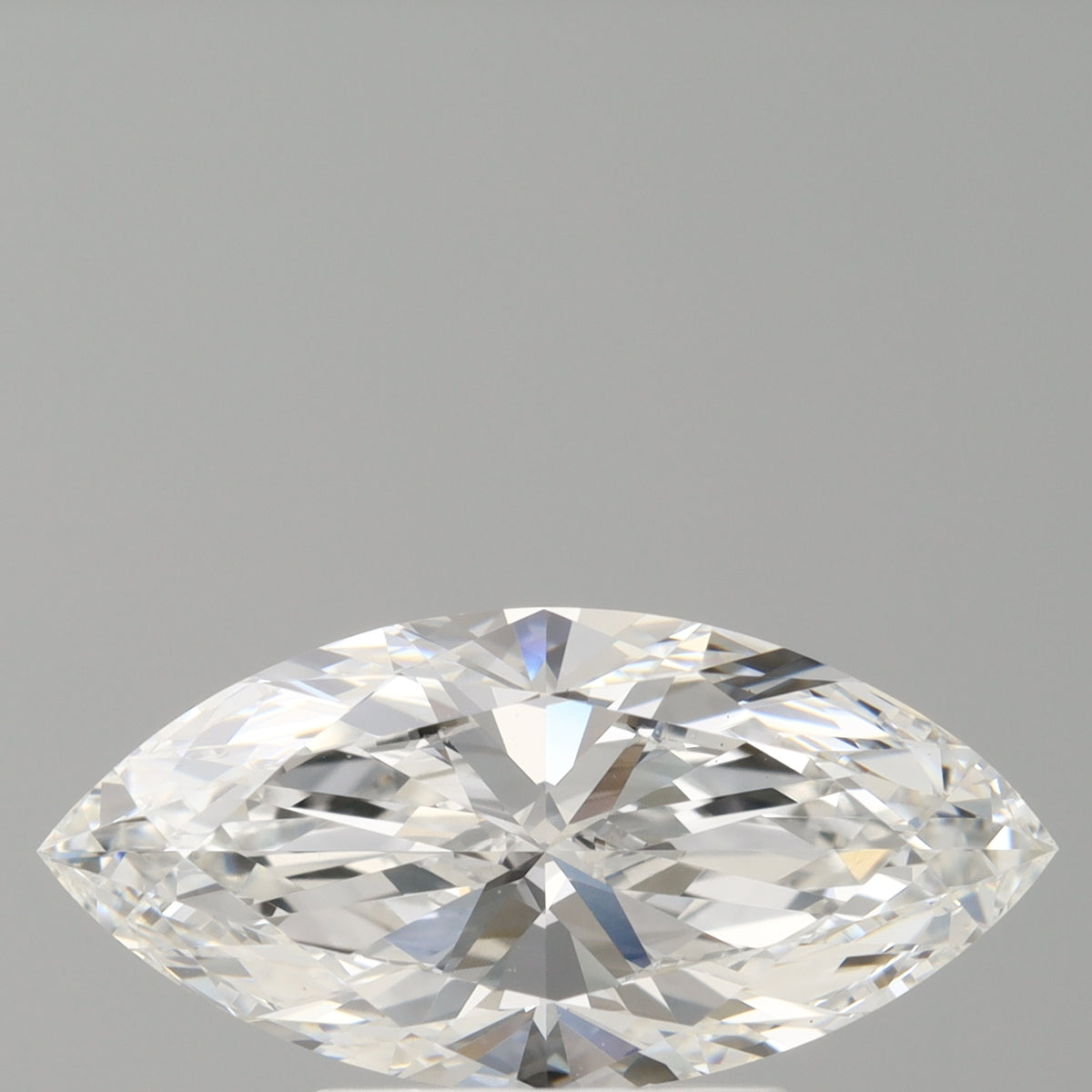 1.61 Carat Marquise Shaped, Ideal Cut, E Color, VVS2 Clarity, IGI Certified Lab Grown Diamond