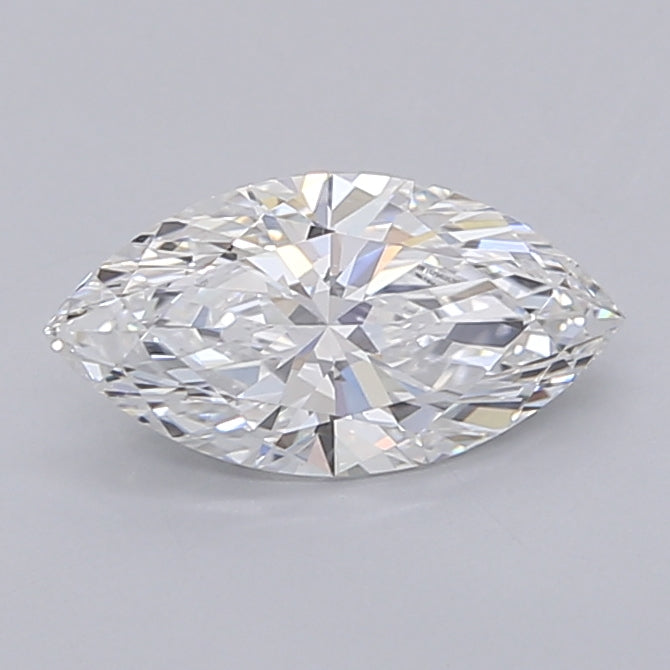 1.02 Carat Marquise Shaped, Ideal Cut, F Color, VVS2 Clarity, IGI Certified Lab Grown Diamond