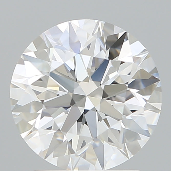 2.25 Carat Round Shaped, Excellent Cut, E Color, VVS2 Clarity, IGI Certified Lab Grown Diamond