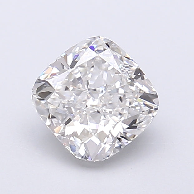 1.36 Carat Cushion Shaped, Very Good Cut, E Color, VVS2 Clarity, IGI Certified Lab Grown Diamond