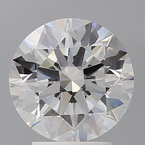 3.05 Carat Round Shaped, Ideal Cut, E Color, VVS2 Clarity, IGI Certified Lab Grown Diamond