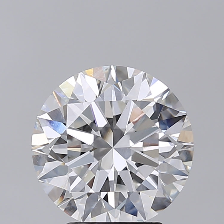3.50 Carat Round Shaped, Excellent Cut, E Color, VS1 Clarity, IGI Certified Lab Grown Diamond