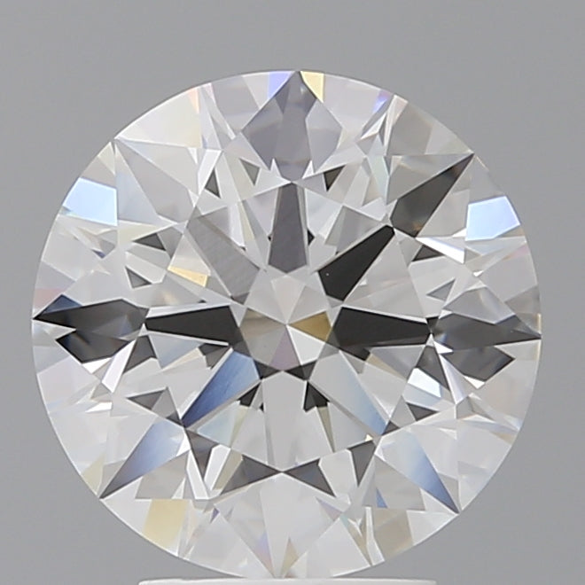4.09 Carat Round Shaped, Ideal Cut, E Color, VVS2 Clarity, IGI Certified Lab Grown Diamond