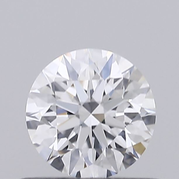 0.54 Carat Round Shaped, Ideal Cut, D Color, VVS2 Clarity, IGI Certified Lab Grown Diamond