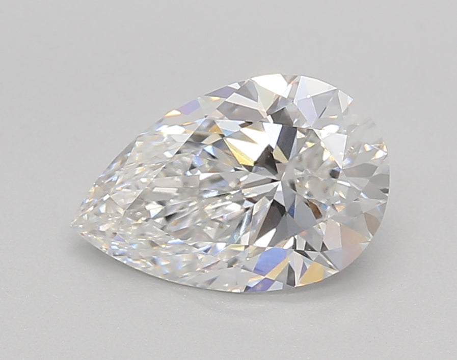 1.51 Carat Pear Shaped, Ideal Cut, E Color, VVS2 Clarity, IGI Certified Lab Grown Diamond
