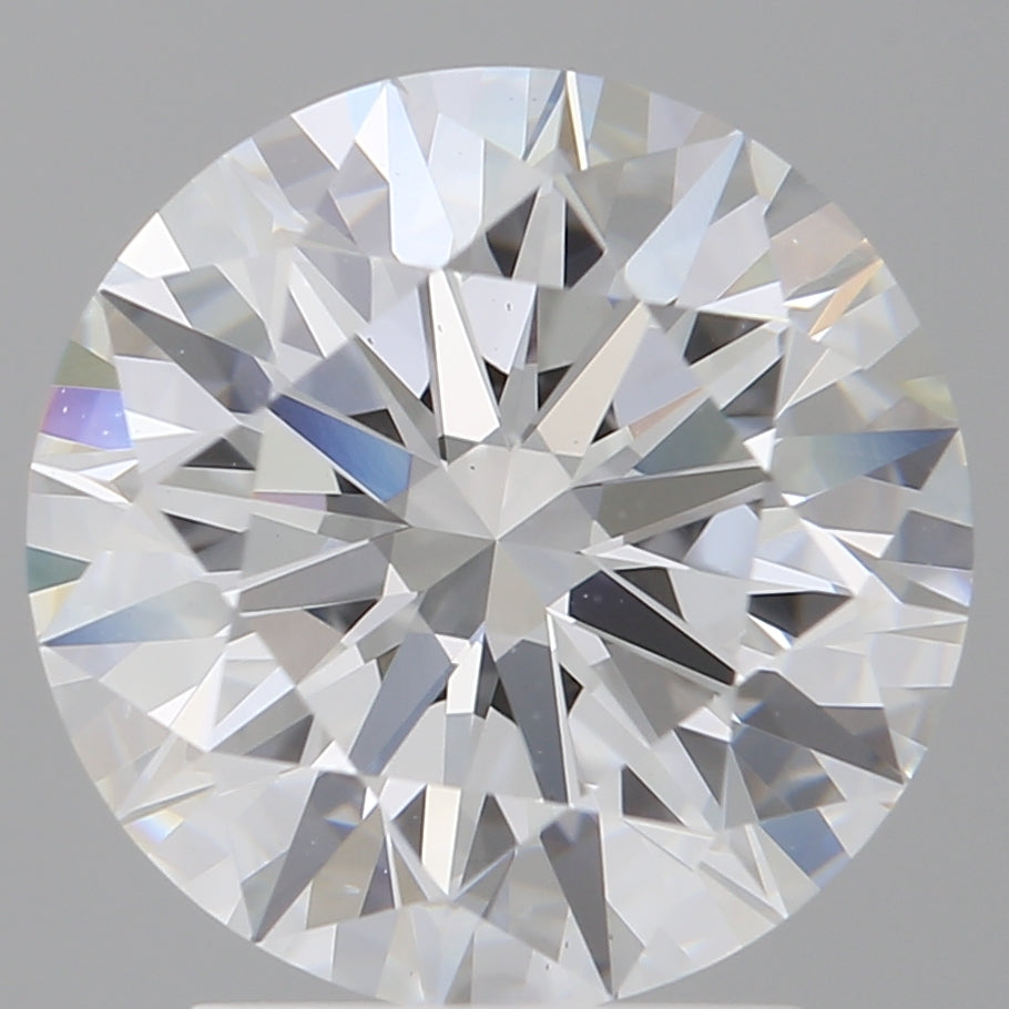 3.00 Carat Round Shaped, Ideal Cut, E Color, VS1 Clarity, IGI Certified Lab Grown Diamond