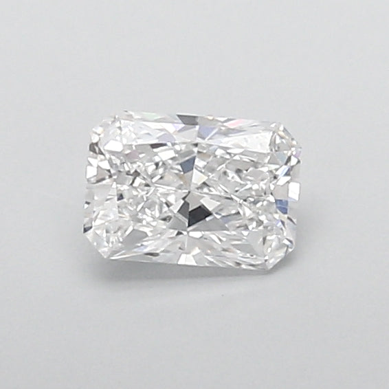 0.74 Carat Radiant Shaped, Very Good Cut, D Color, VVS2 Clarity, IGI Certified Lab Grown Diamond