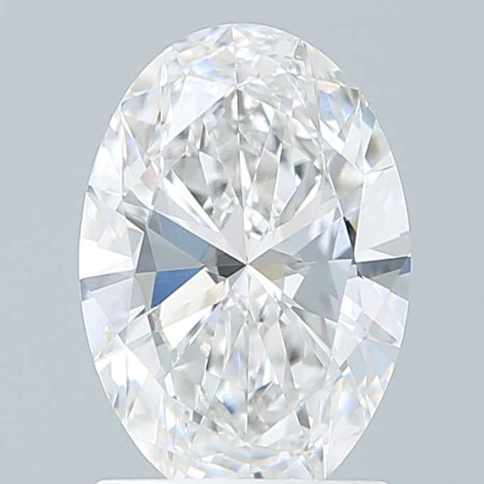 1.51 Carat Oval Shaped, Excellent Cut, E Color, VVS2 Clarity, IGI Certified Lab Grown Diamond