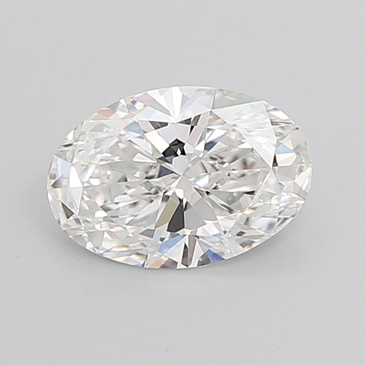 4.05 Carat Oval Shaped, Ideal Cut, E Color, VVS2 Clarity, IGI Certified Lab Grown Diamond