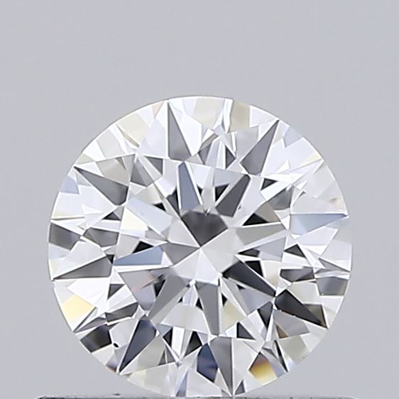 0.54 Carat Round Shaped, Ideal Cut, D Color, VVS1 Clarity, IGI Certified Lab Grown Diamond