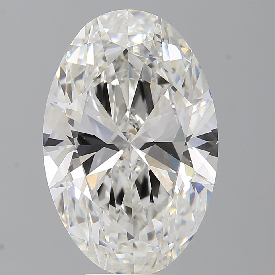 7.54 Carat Oval Shaped, Ideal Cut, F Color, VS1 Clarity, IGI Certified Lab Grown Diamond