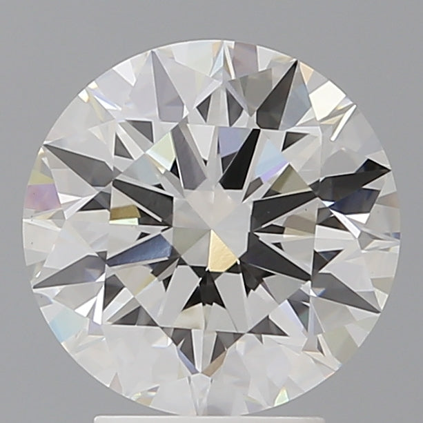 3.53 Carat Round Shaped, Ideal Cut, F Color, VVS2 Clarity, IGI Certified Lab Grown Diamond