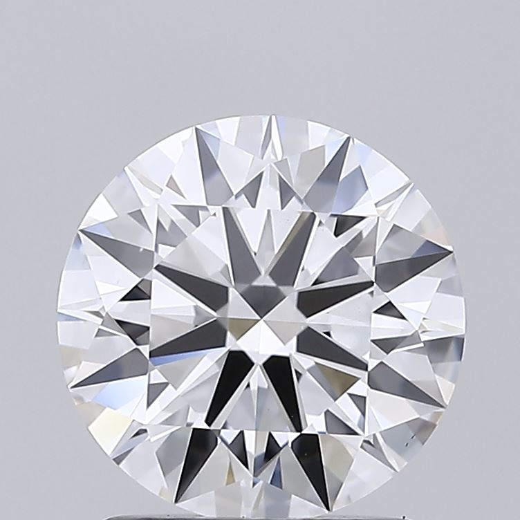 1.52 Carat Round Shaped, Ideal Cut, D Color, VS1 Clarity, IGI Certified Lab Grown Diamond