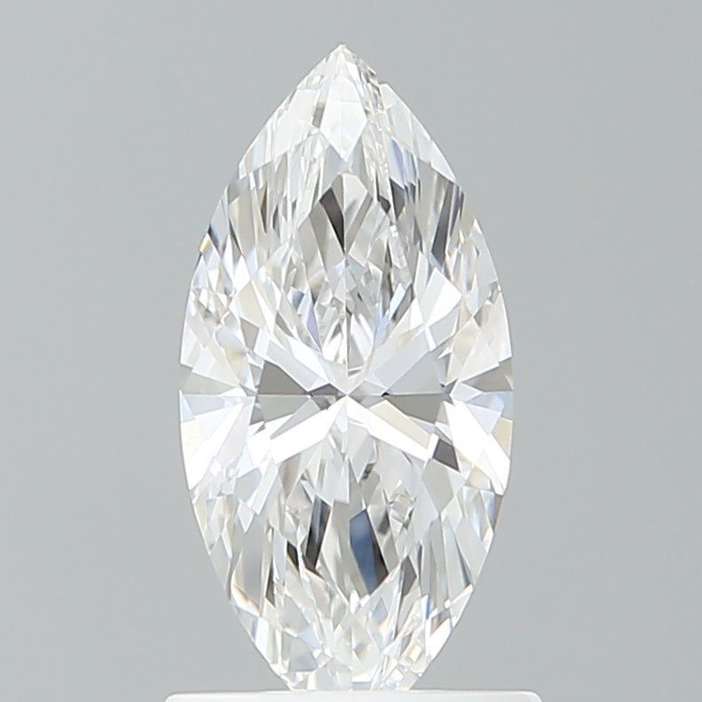 1.09 Carat Marquise Shaped, Ideal Cut, D Color, VVS2 Clarity, IGI Certified Lab Grown Diamond