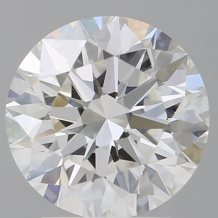 3.02 Carat Round Shaped, Ideal Cut, F Color, VS1 Clarity, IGI Certified Lab Grown Diamond